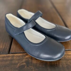 Primigi Blue Dress Shoes with Mary Jane Style and Smooth Leather